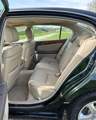 Lexus GS cena 42900 przebieg: 238000, rok produkcji 2001 z Babimost małe 704